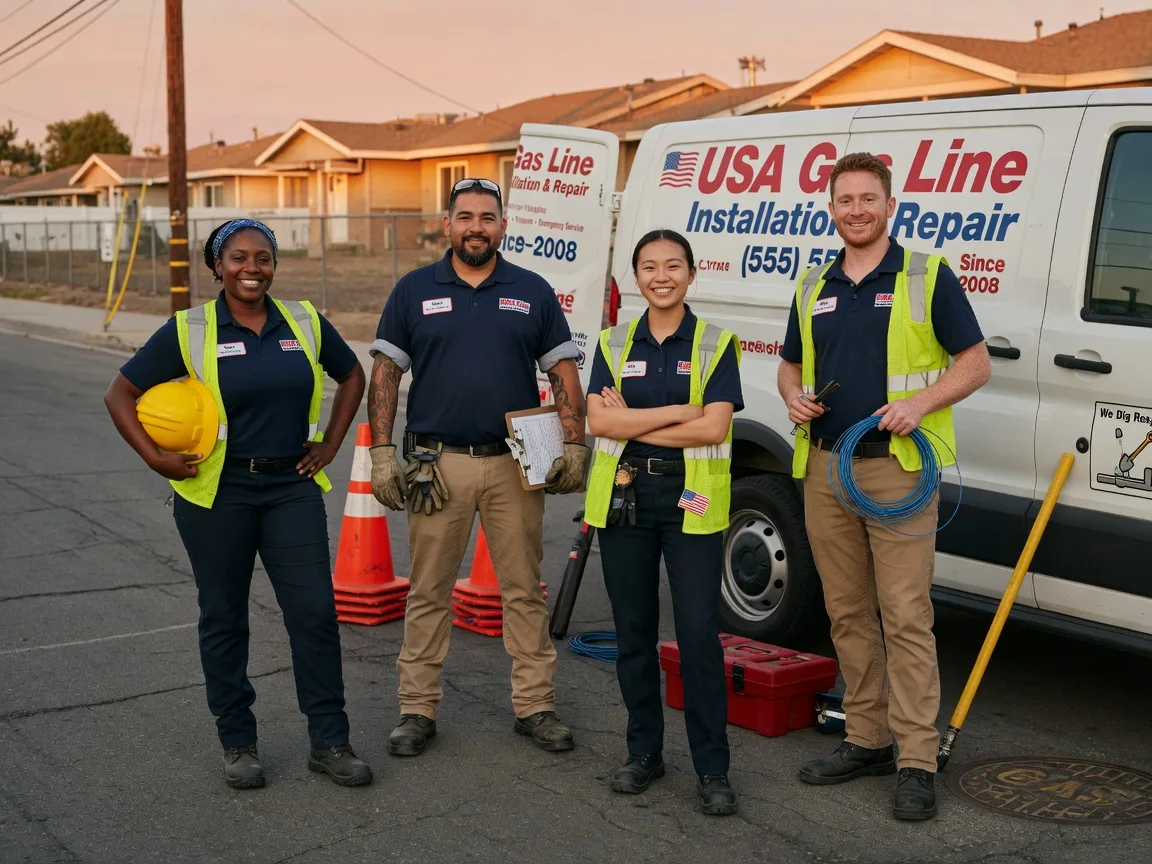 Gas Line Installation company in Midland, TX